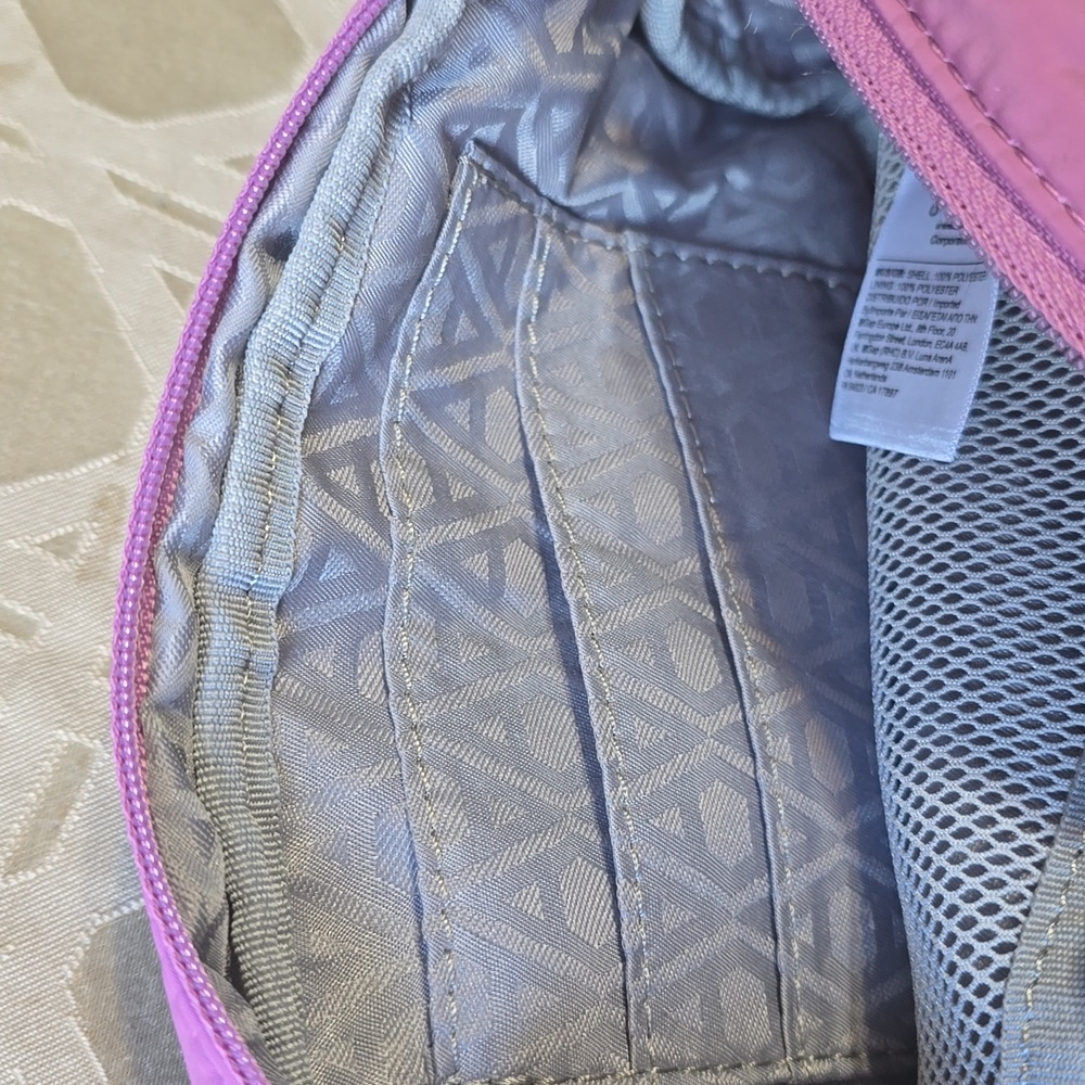 #230. NWT Atheta All About Crossbody Belt Bag In Mimosa Pink Or Chia Pink - Picture 10 of 11